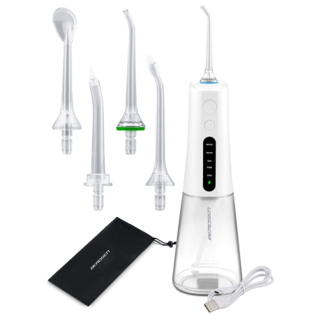 Irygator dentystyczny, bezprzewodowy, BD-200, biały