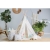 Namiot dla dzieci, bawełniany, pony, wesoła polanka, 110x160 cm