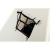 Namiot dla dzieci, bawełniany, duży zestaw, kremowy węgielek, 110x160 cm