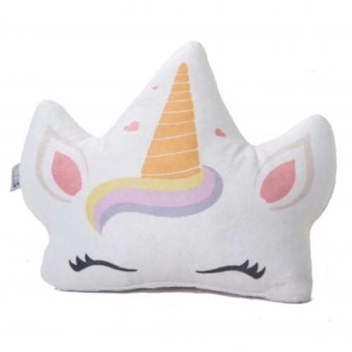 Przejdź do produktu Poduszka dla dziecka, Jednorożec Fluffy, 45x45 cm