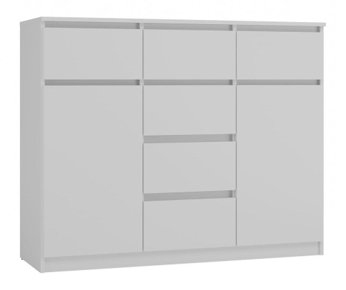 Przejdź do produktu Nowoczesna komoda, Malwa, 120x40x100 cm, biały