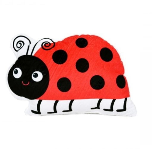 Przejdź do produktu Poduszka dla dziecka, Biedronka bez ogonka, 49x33 cm