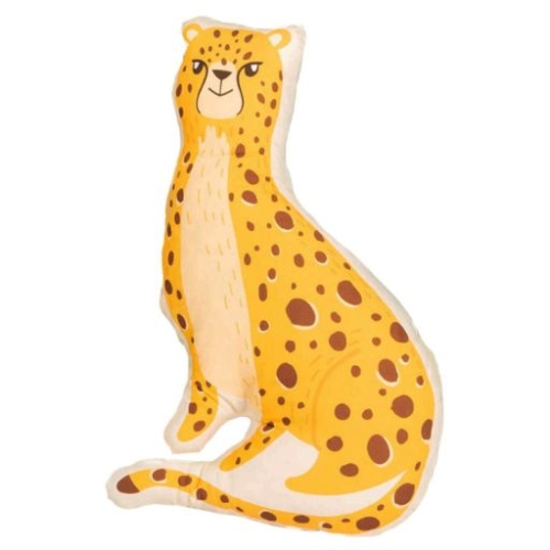 Przejdź do produktu Poduszka bawełniana dla dziecka, Gepard, 30x48 cm