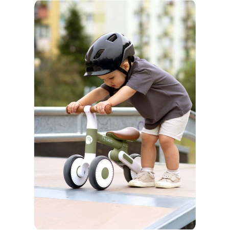 Rowerek biegowy dla dzieci, Nukido, zielony