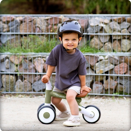 Rowerek biegowy dla dzieci, Nukido, zielony