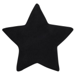 Poduszka dla dziecka, gwiazda, Czarna gwiazdka, 40x40 cm