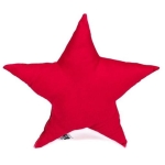 Poduszka dla dziecka, gwiazda, Czerwona gwiazdka, 40x40 cm