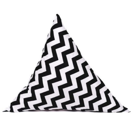 Poduszka dla dziecka, trójkąt, design, 40 cm