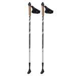 Kijki do nordic walkingu, trekkingowe, Neo-Sport, czarny, biały