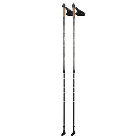 Kijki do nordic walkingu, trekkingowe, Neo-Sport, zielony