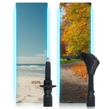 Kijki do nordic walkingu, trekkingowe, Neo-Sport, zielony