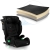 Fotelik samochodowy, Nukido, Louis Soft, czarny, 15-36 kg, ISOFIX