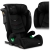 Fotelik samochodowy, Nukido, Louis Soft, czarny, 15-36 kg, ISOFIX
