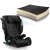 Fotelik samochodowy, Nukido, Louis Soft, czarno-szary, 15-36 kg, ISOFIX