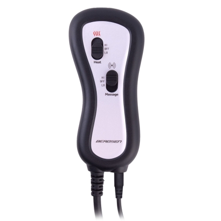 Elektryczny ogrzewacz do stóp, Berdsen, BD-971, czarny