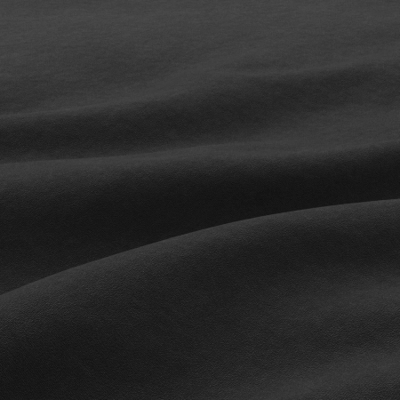 Pufa, podnóżek, MILO, mikrofaza, 71x71x40 cm, czarny