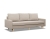 Kanapa trzyosobowa, MILO, velvet, 212x92x92 cm, beżowy