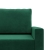 Duży narożnik, prawy, MILO, velvet, 223x172x92 cm, butelkowa zieleń