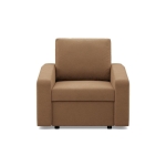 Fotel wypoczynkowy, BLOM, Mikrofaza, 83x92x85 cm, cappuccino