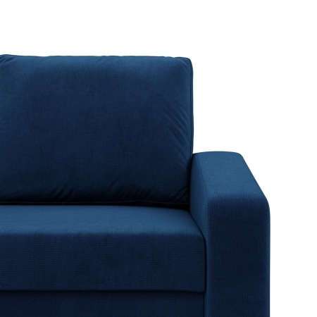 Fotel do salonu, BLOM, velvet, 83x92x92 cm, granatowy