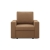 Fotel wypoczynkowy, prosty, BLOM, Mikrofaza, 83x92x85 cm, cappuccino