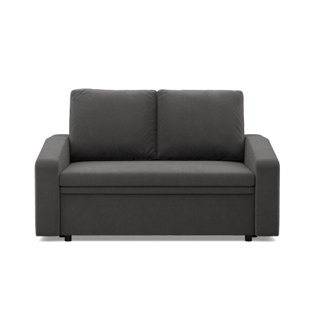 Sofa z funkcją spania, BLOM, Mikrofaza, 148x87x90 cm, szary