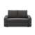 Sofa z funkcją spania, BLOM, Mikrofaza, 148x87x90 cm, szary