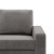 Sofa z funkcją spania, BLOM, velvet, 148x87x90 cm, jasny szary