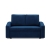 Sofa z funkcją spania, BLOM, velvet, 148x87x90 cm, granatowy