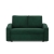Sofa z funkcją spania, BLOM, sztruks, 148x87x90 cm, butelkowa zieleń