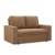 Sofa dwuosobowa, BLOM, Mikrofaza, 148x87x90 cm, cappuccino