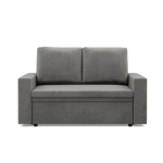 Sofa dwuosobowa, BLOM, velvet, 148x87x90 cm, jasny szary