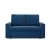 Sofa dwuosobowa, BLOM, sztruks, 148x87x90 cm, granatowy