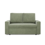 Sofa dwuosobowa, BLOM, sztruks, 148x87x90 cm, oliwkowy