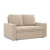 Sofa dwuosobowa, BLOM, sztruks, 148x87x90 cm, beżowy