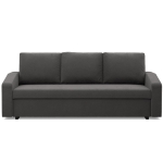 Kanapa rozkładana, BLOM, Mikrofaza, 220x92x85 cm, szary