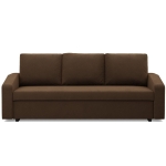 Kanapa rozkładana, BLOM, Mikrofaza, 220x92x85 cm, brązowy