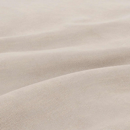 Kanapa rozkładana, BLOM, velvet, 220x92x92 cm, beżowy