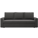 Kanapa 3 osobowa,  BLOM, Mikrofaza, 220x92x85 cm, szary