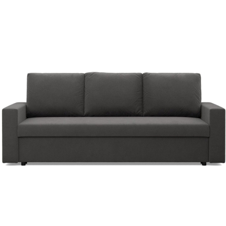 Kanapa 3 osobowa,  BLOM, Mikrofaza, 220x92x85 cm, szary