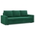 Kanapa 3 osobowa, BLOM, velvet, 220x92x92 cm, butelkowa zieleń