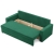 Kanapa 3 osobowa, BLOM, velvet, 220x92x92 cm, butelkowa zieleń