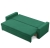 Kanapa 3 osobowa, BLOM, velvet, 220x92x92 cm, butelkowa zieleń