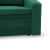 Fotel z funkcją spania, Punto, velvet, 108x87x80 cm, butelkowa zieleń
