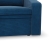 Fotel z funkcją spania, Punto, sztruks, 108x87x80 cm, granatowy