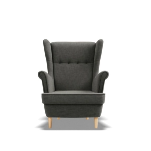 Fotel skandynawski, Myso mini dla dzieci, 54x60x73 cm, ciemny szary