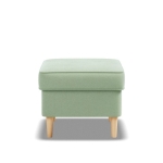 Podnóżek do fotela, Myso, 49x49x40 cm, seledynowy