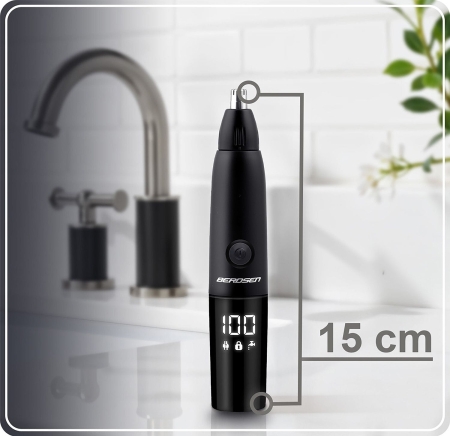 Trymer do nosa i uszu, Berdsen BD-269, czarna