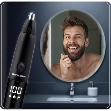 Trymer do nosa i uszu, Berdsen BD-269, czarna