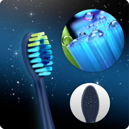Szczoteczka soniczna do zębów, Berdsen Galaxy, granatowa
